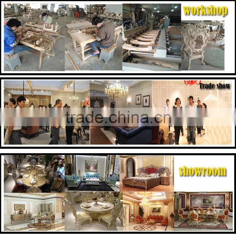 YB29 Antique Solid Wood Luxury hand carved living room furniture glass top square coffee table