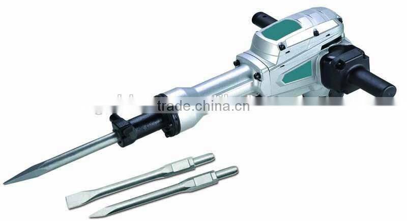 1500W Power Pavement Rock Concrete Demolition Breaker Drilling Machine Electric Stone Breaking Hammer