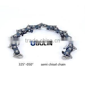 Manufacture 14" 3/8"lp .050"gauge Round Chisel King Chainsaw Saw Chain Loop