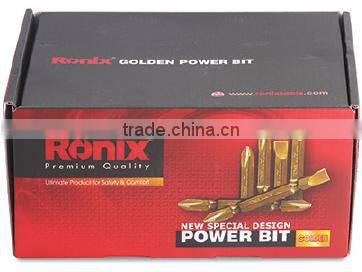 RONIX TITANIUM POWER BIT RH-5409 / RH-5410 Sizes : +2*+2*65 mm / +2*-6*65 mm