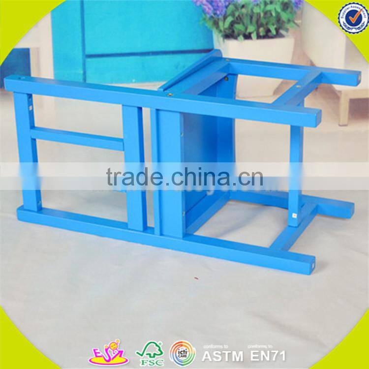 Wholesale hot wooden study table and chairs set,simple style kids table and chairs set,top sale table and chairs set W08G223