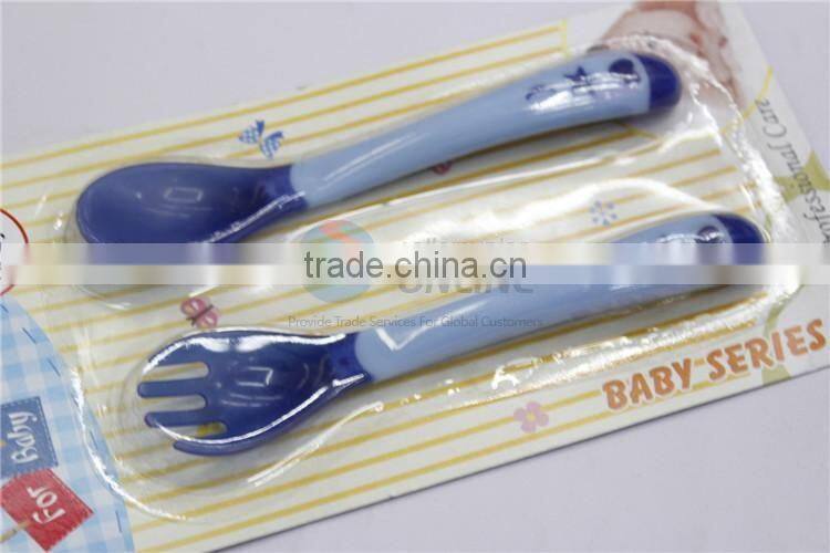 Kids Blue Temperature-sensing Spoon