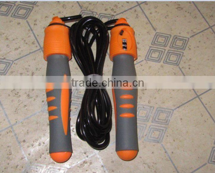 (HOT SALES!)Leather jump rope,PVC JUMP ROPE,COUNTER JUMP ROPE,FITNESS ROPE