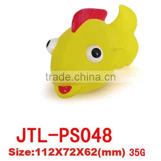 New Colorful Plastic Rubber Fish Toys