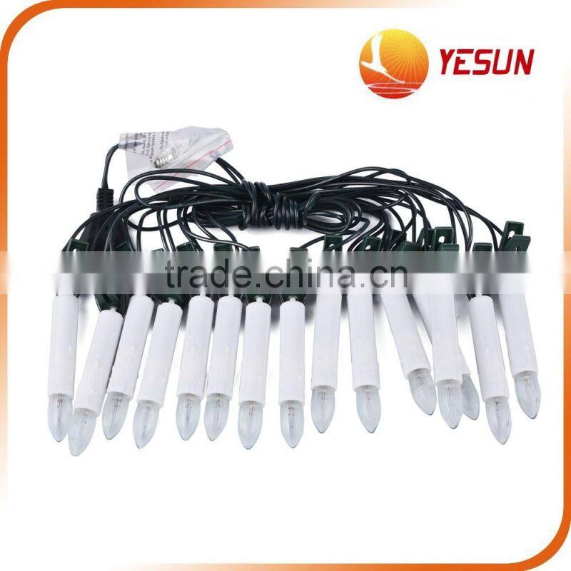 15 LED Candle Lights,PVC LED Candles ,Bulb LED Lights