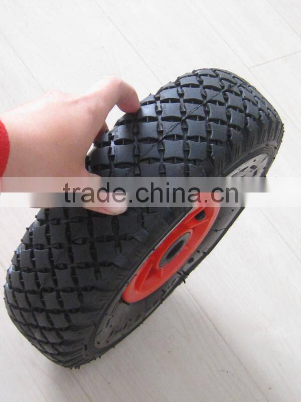 4.0-4 china hand trolley trucks rubber wheel tyre