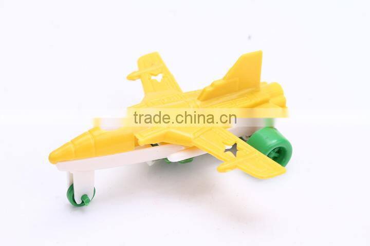 factory price gift small pp classic mini plastic toy airplane with EN71