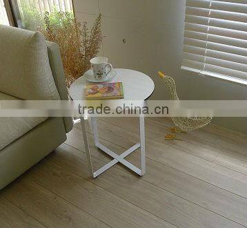 Fashion Round Coffee Table Home Metal Furniture Modern White Tea Round Side Table