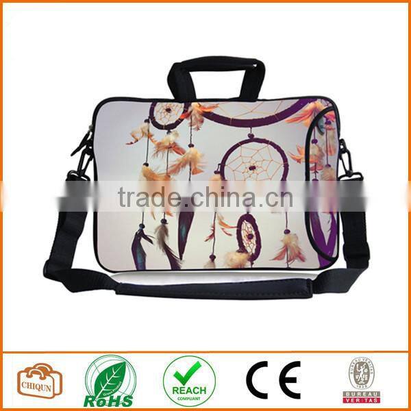 13-Inch Colorful Dream Catcher Design Waterproof Neoprene Laptop Sleeve Case Bag Handbag