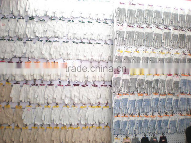 Cotton Gloves Safety Gloves Working Gloves With PVC Dots