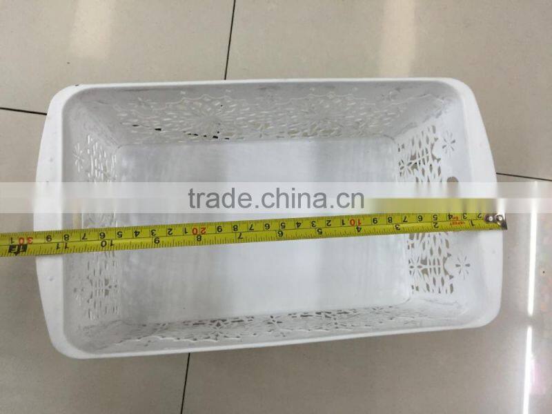 2015 new Plastic Storage Basket / Receive Basket/Plastic receive basket