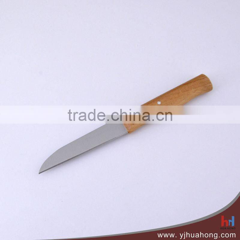 Stainless Steel Paring Knife,Fruit Knife With Wooden Handle
