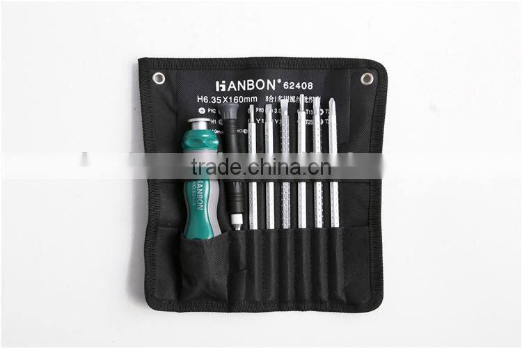 Exchangeable tip Precision Screwdriver set