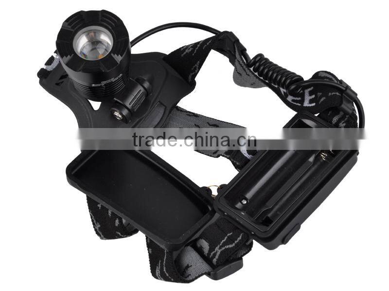 XP-E 2 Bulbs White LED & Yellow LED 4 Mode Zoom Led Headlamp