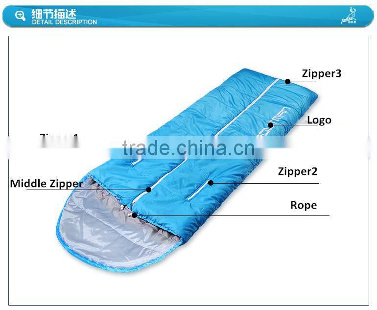 Plush Primaloft Sleeping Bag Walking Sleeping Bag Camping