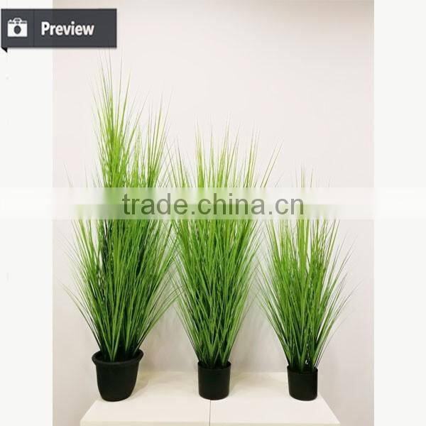 120 / 150 / 180 cm Wholesale Artificial Grass Onion Grass in Pot Artificial Pots Plants for Decoration