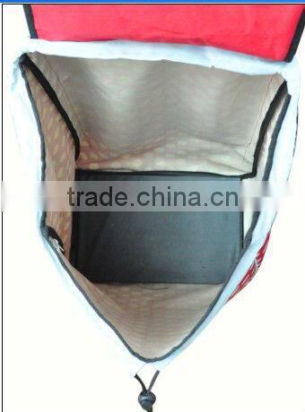 shopping trolley with detachable trolley and Dot Satin bag ,strong metal shelf trolley