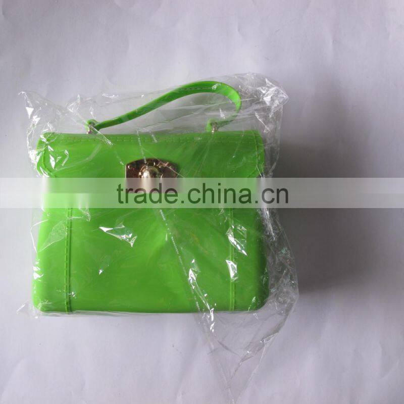 Wholesale,New Product Silicone Handles handbag FDA & SGS approved waterproof candy color silicone beach bag