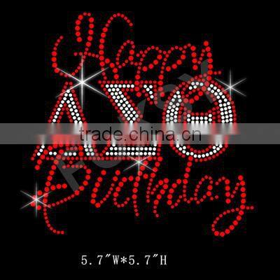 Wholesale Rhinestone transfers delta sigma theta birthday