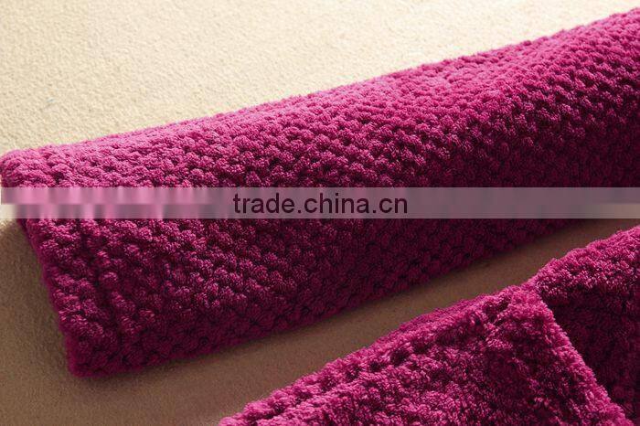 100% Polyester honeycomb Robe,honeycomb bathrobe,nightwear gown