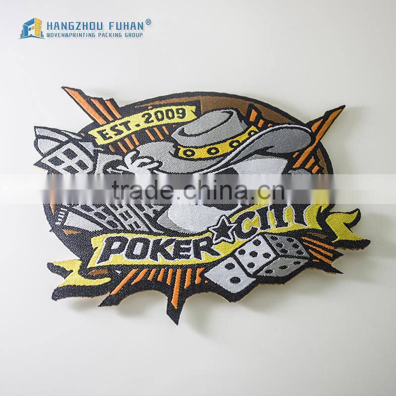 Factory Weaving Label Patch Woven Badge