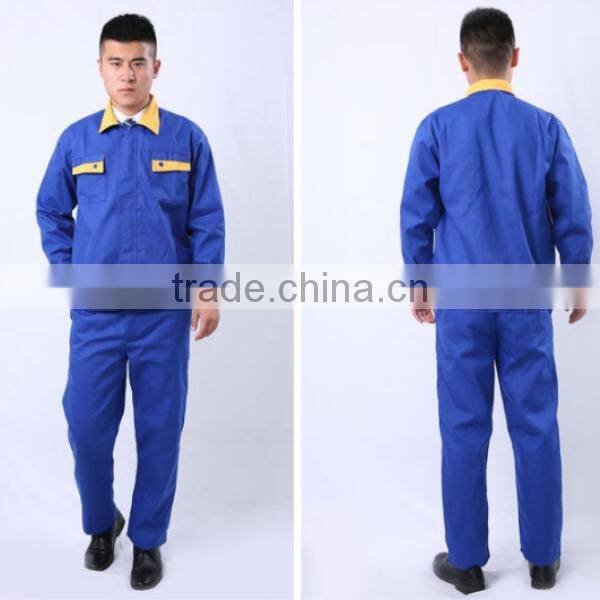 Orange Short Sleeve Zipper Front Reflective Shirt&Pant Welding Gardening Uniform