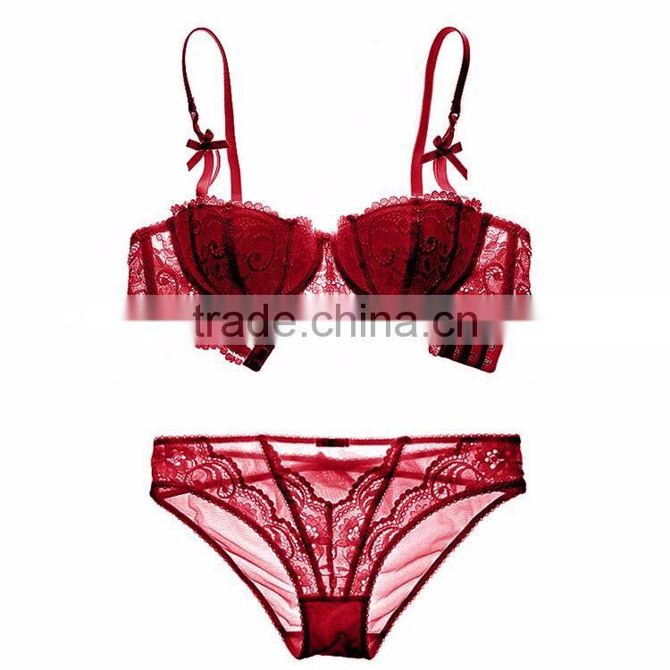 Nude with sexy pictures stock lot hot lace bra and panty set