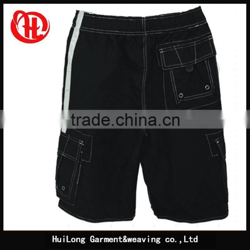 stock cheap elastic shorts cargo short pants mens