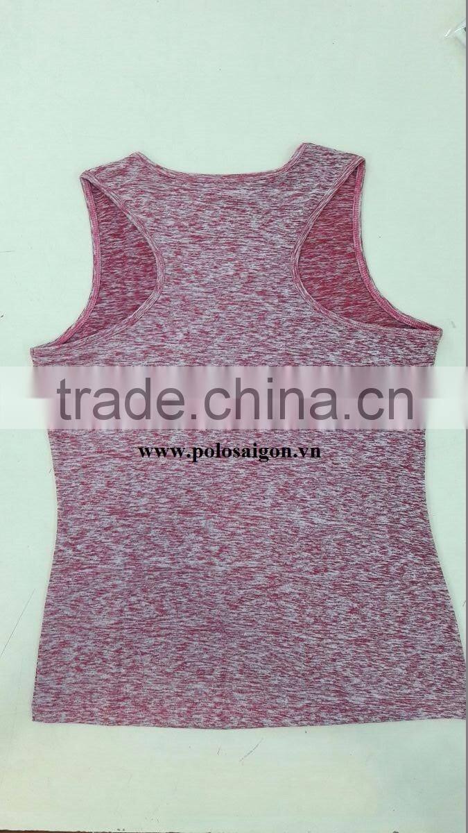 WOMEN TANK TOP ,CUSTOMIZE ORDER, HEATHER FABRIC 92% POLY-8%SPANDEX