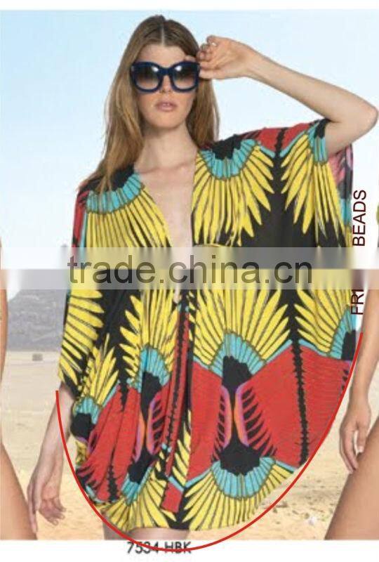 printed kaftan