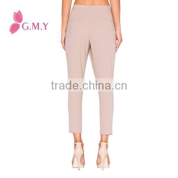 New fashion women pants speacil cutting pants OEM wholesale clothing