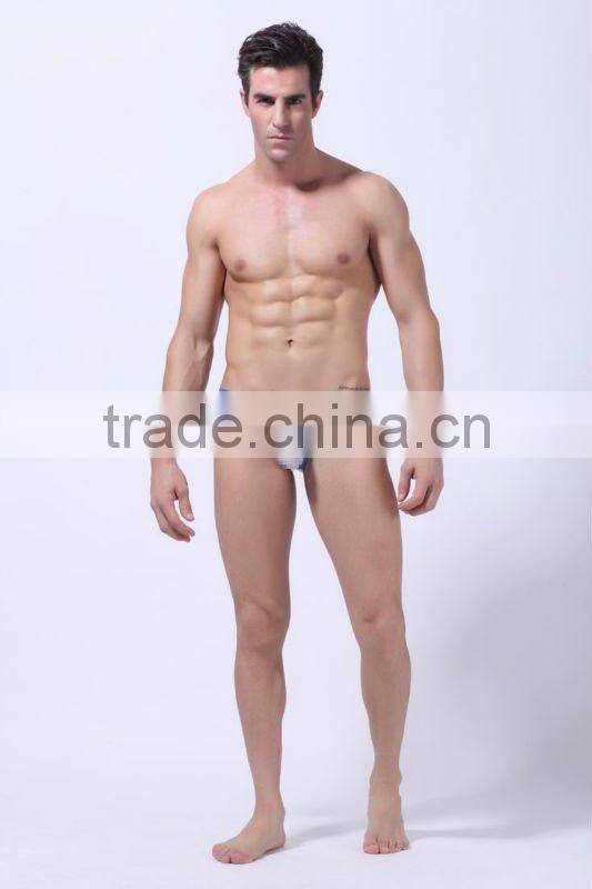 2012sexy color matching boxer brief for men ,high quality and transparent boxer brief