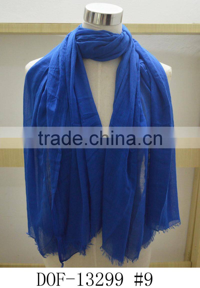 2016 hot popular plain Modal fiber voile lady soft fluffy rayon viscose scarf shawl 26colors stock