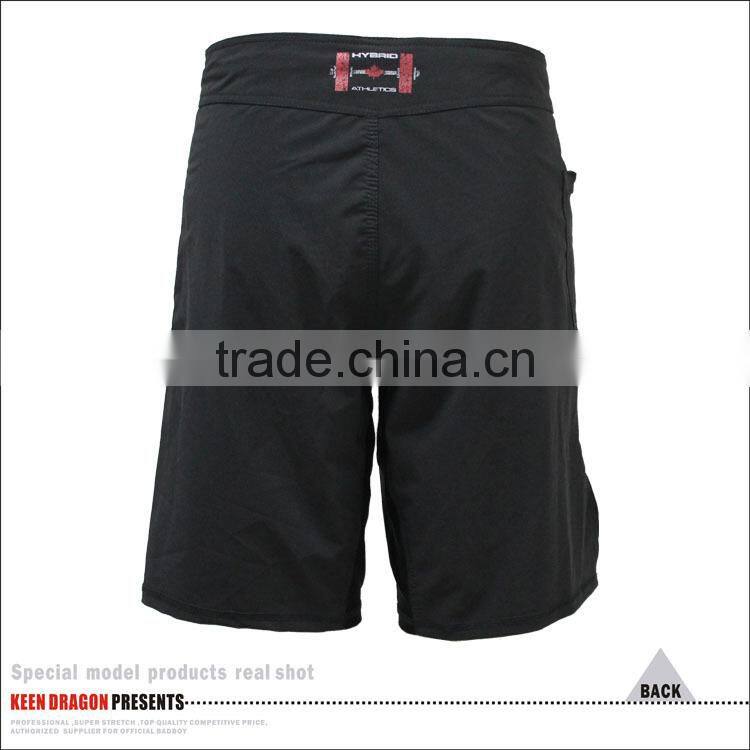 Men's fashion short 100% polyester blank mma shorts