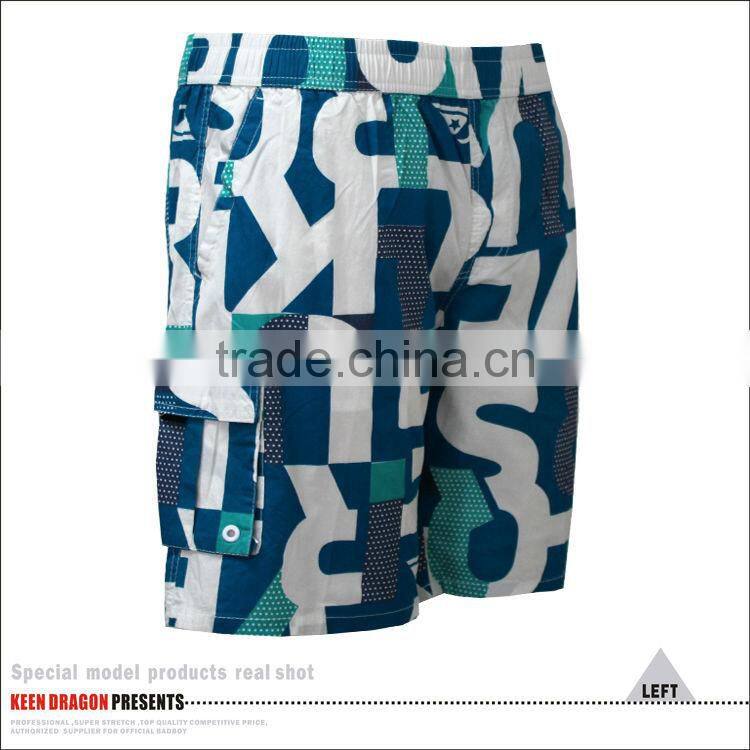 2014 MEN'S NEW PATTERNED WAKL SHORT PRINTED MEN'S COTTON SHORTS