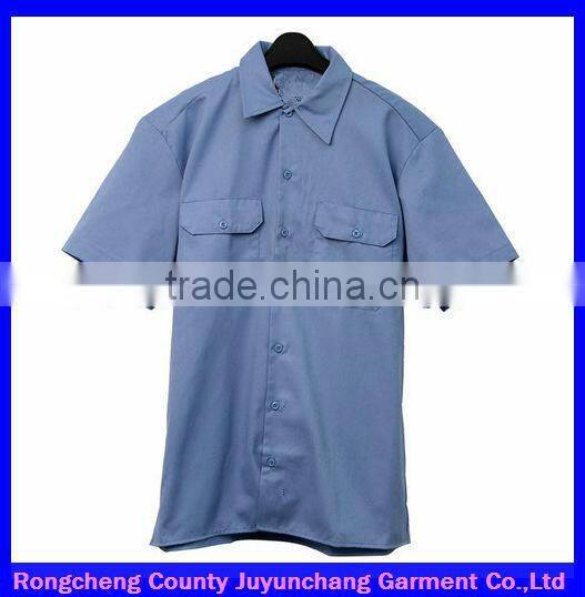 Special designed short sleeve industrial work wear