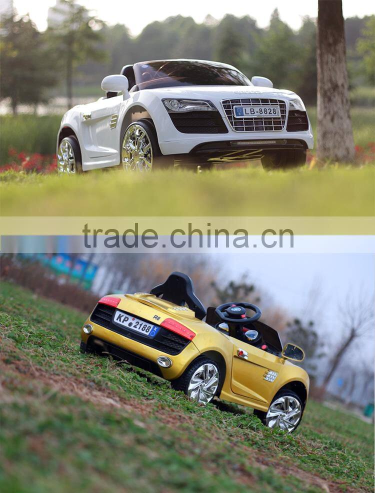 12V battery kids ride on car audi children electric car double door cheap pedal car for kids driving