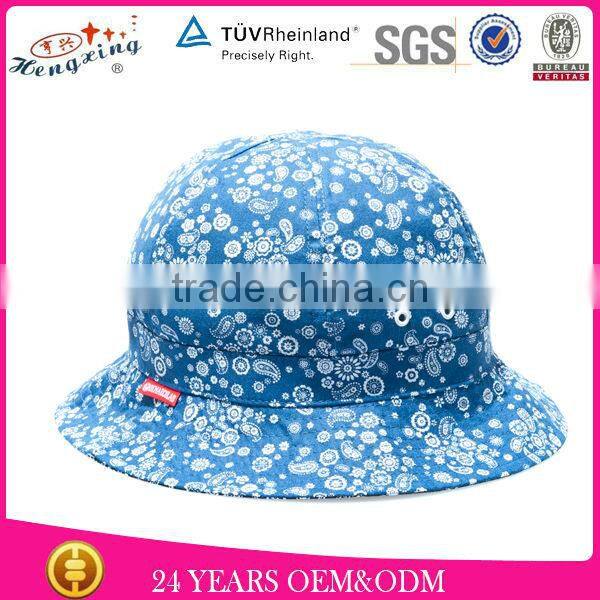 Wholesale Design Your Own Cool Custom Fishing Bucket Hat With String
