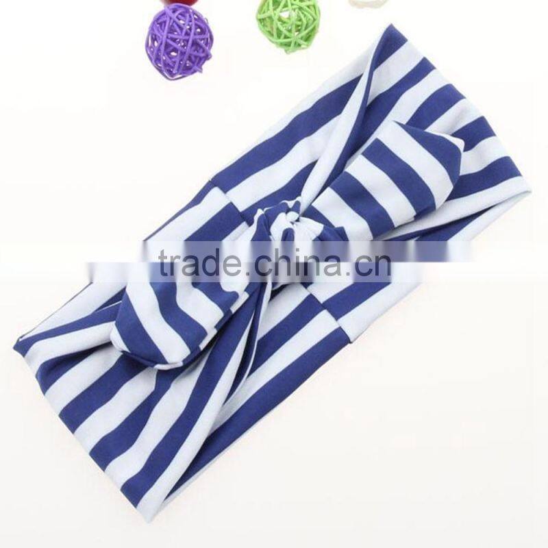 Wholesale Top Baby Knotted Hair Headband Cotton Headbands