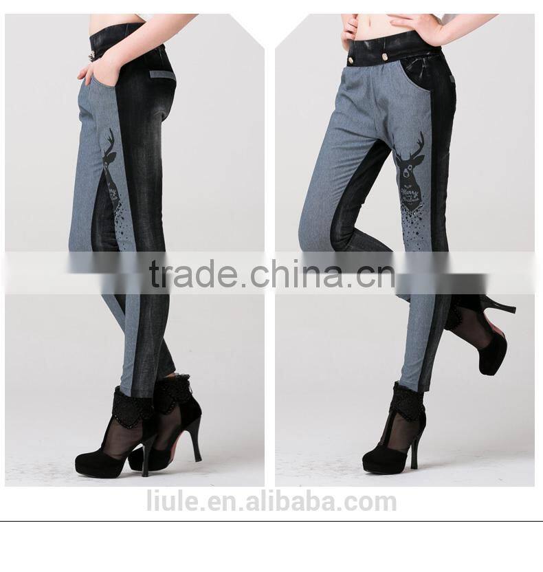 2014 Best selling slim women pants suit