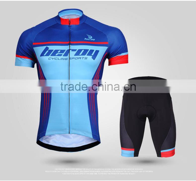 BEROY New Design Wholesale Men's Cycling Wear for Team, Custom Club Bicycle Clothing