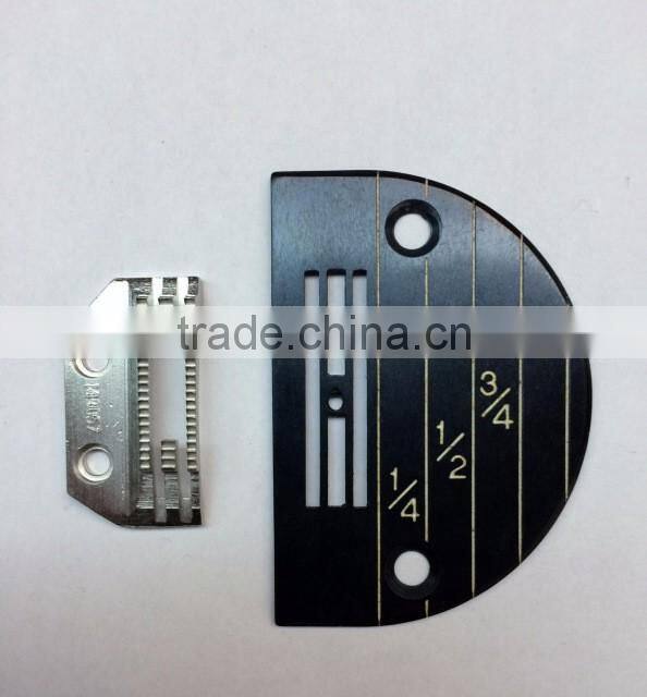 INDUSTRIAL SEWING NEEDLE PLATE and FEEDER SET Fits CONSEW JUKI BROTHER B737