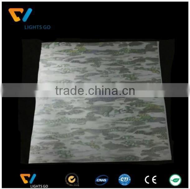 1.0mm silver reflective leather for shoes