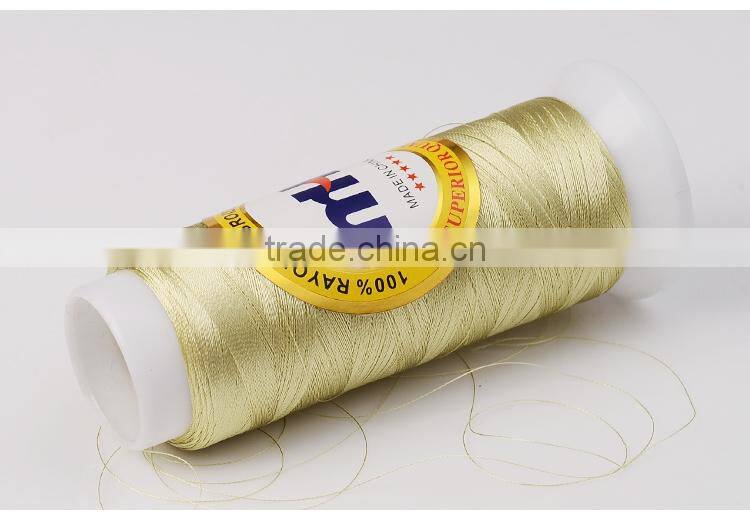 High quality cheap price embroidery thread 100% viscose rayon material