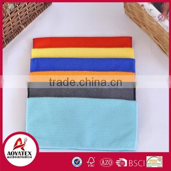 2016 Top Quality custom plain microfiber cleaning cloth for kitchen Wholesale