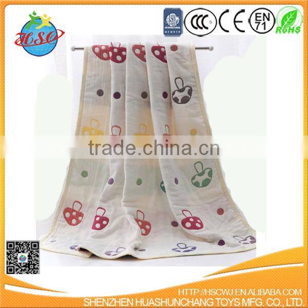 90*120cm baby blanket new printing cotton fabric baby blanket