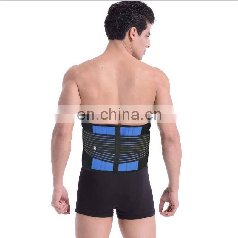 Working Traning Excerise Pain Relif Neoprene Lumbar Support Belt for Men