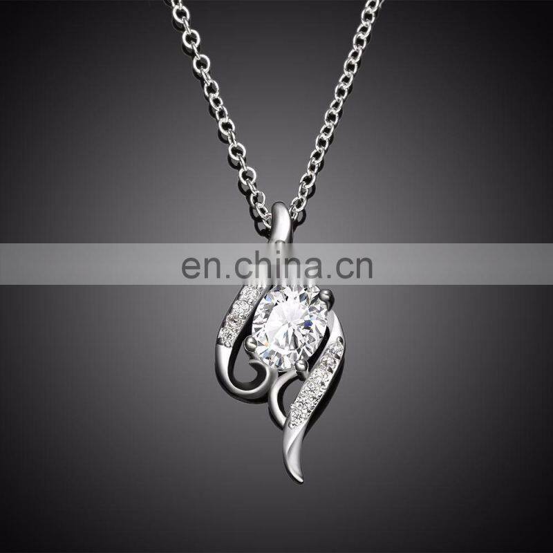 New arrival jewelry rhinestone silver necklace special designs for party