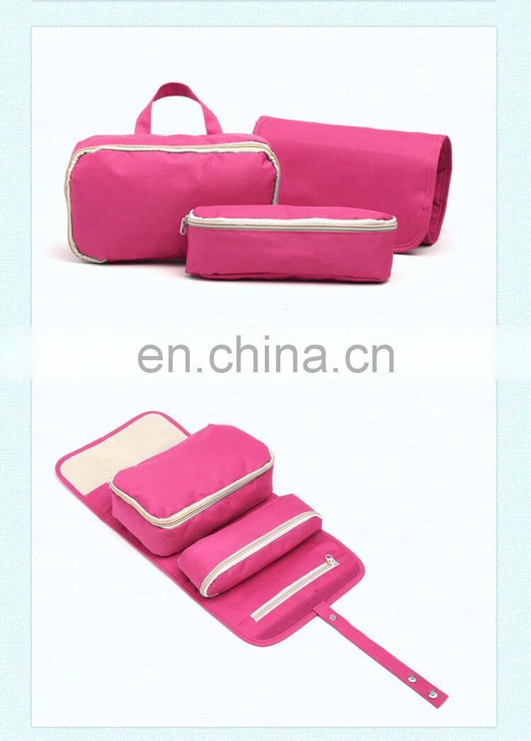 custom logo makeup brush bag