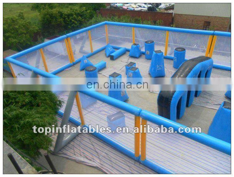 inflatable paintball field and obstacles for paintball sport games